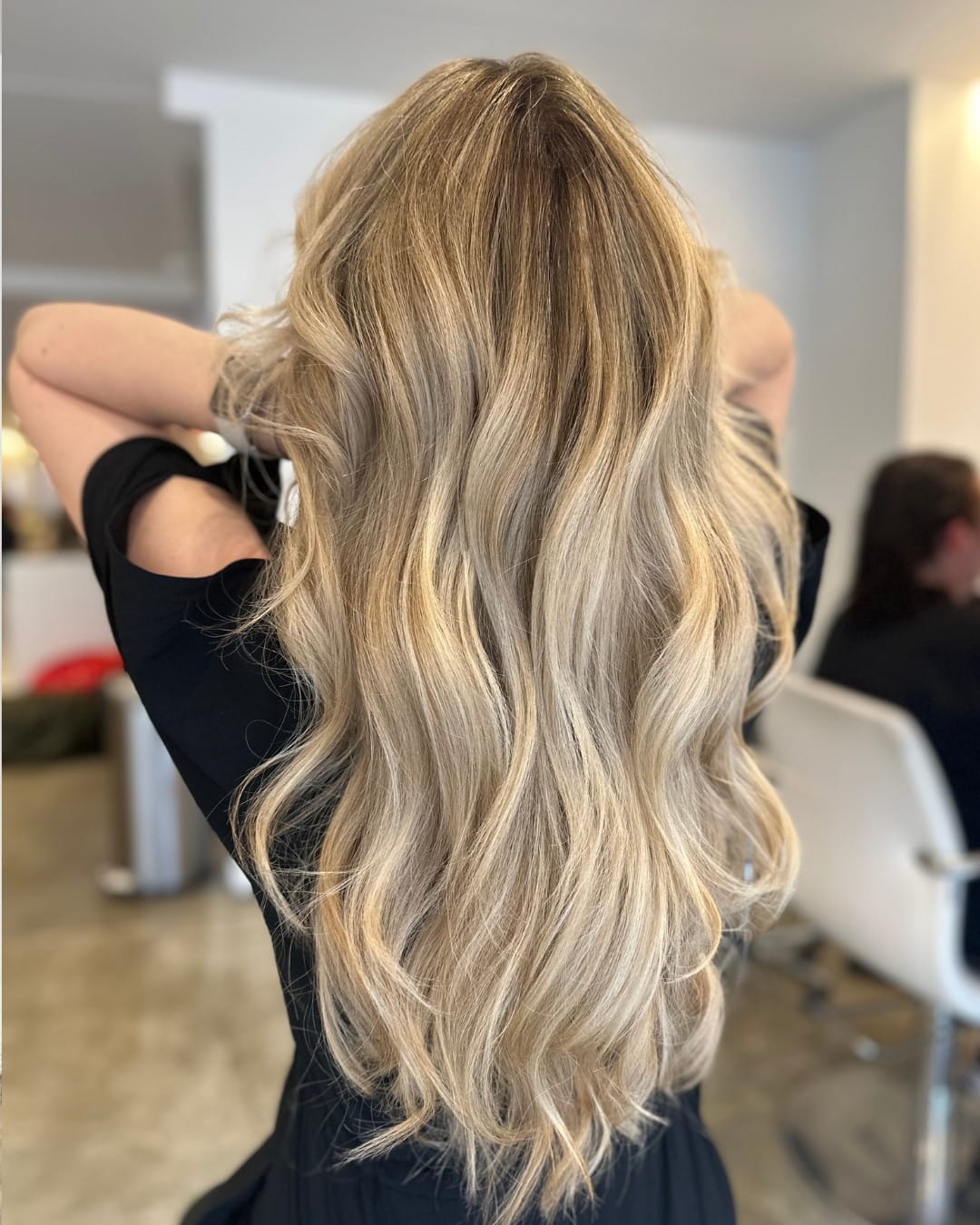 Balayage Specialist NYC - lived-in hand-painted balayage by Color And Andy on the Bowery - first visit hair salon NYC - effortless blonde hair NYC